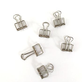 Foldback Klammer 19 mm silber Erich Baumeister GmbH