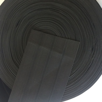 Einfassband schwarz für Beachflags. Breite: 138 mm