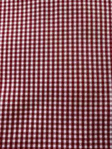 Stoffdeckchen 12 x 12 cm rot-weiss kariert - 100 St. per Pack