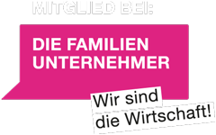 Banner: Member of die Familien Unternehmer